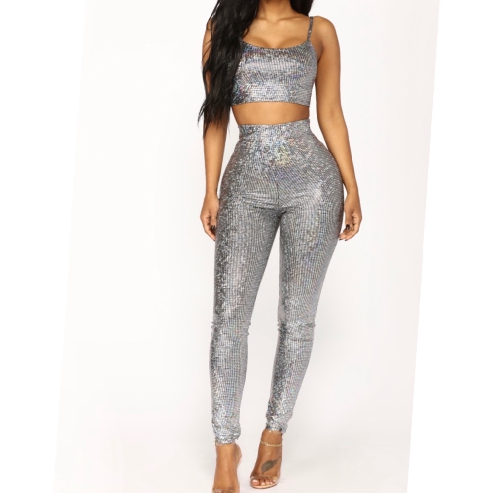 Metallic Two Piece Set❕
